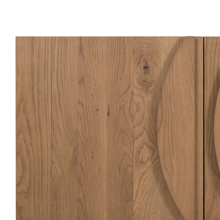 Barton Sideboard in Dusted Oak Veneer & Dusted Oak Thin Veneer (80' x 19' x 31')
