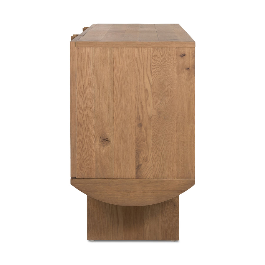 Barton Sideboard in Dusted Oak Veneer & Dusted Oak Thin Veneer (80' x 19' x 31')