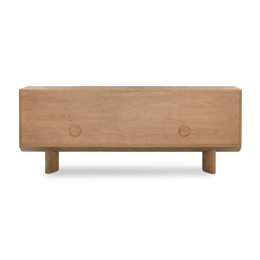 Barton Sideboard in Dusted Oak Veneer & Dusted Oak Thin Veneer (80' x 19' x 31')