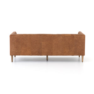 Carnegie Sofa in Natural Washed Camel & Weathered Ash (75' x 35' x 28')