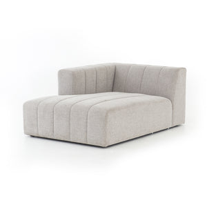 Grayson Left Arm Chaise Sectional in Napa Sandstone (44' x 67' x 28')