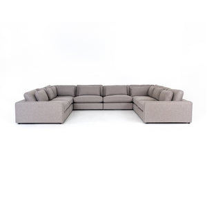 Atelier 8-Piece Sectional in Chess Pewter (170' x 131' x 33')