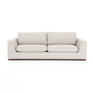 Centrale Sofa in Aldred Silver & Aged Sienna (98' x 39' x 32.5')