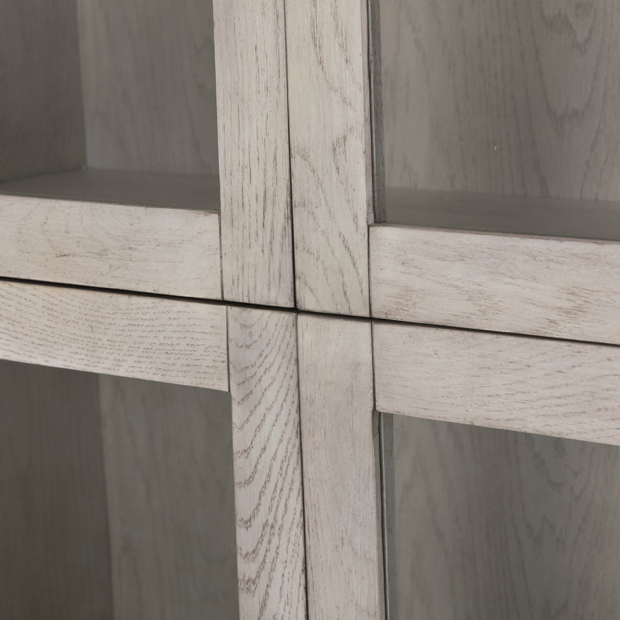 Haiden Cabinet in Gunmetal & Vintage White Oak (38' x 14' x 79.25')