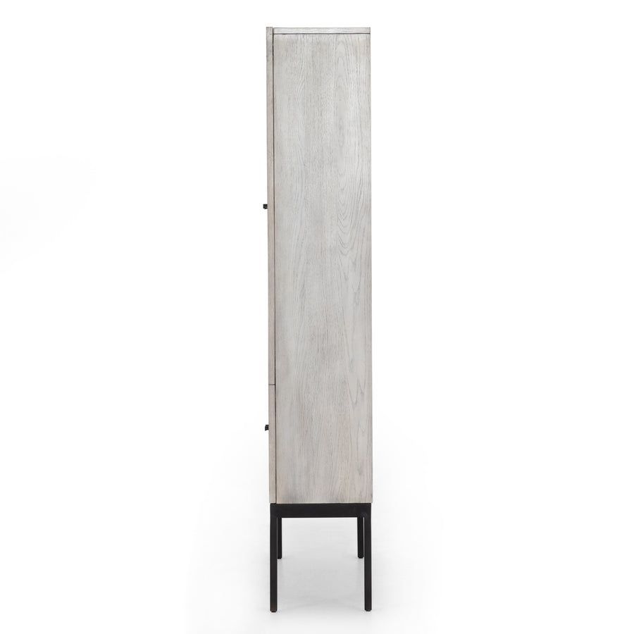 Haiden Cabinet in Gunmetal & Vintage White Oak (38' x 14' x 79.25')