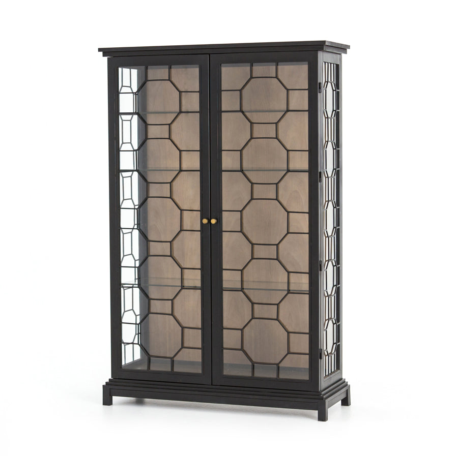 Rockwell Cabinet in Black & Grey Natural (47' x 17' x 72')