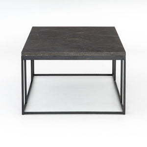 Hughes Coffee Table in Gunmetal & Bluestone (60' x 28' x 17')