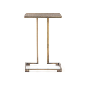 Element Side Table in Antique Brass (16' x 10' x 23.5')