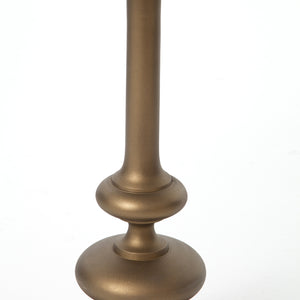 Marlow Side Table in Iron Matte Brass (20' x 20' x 22')