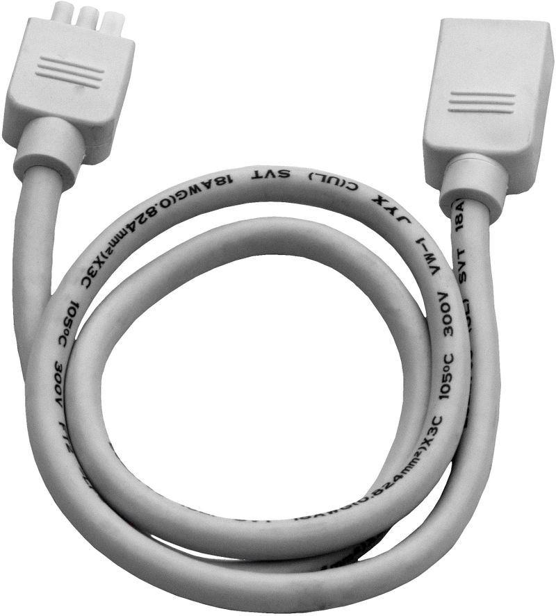 CounterMax MXInterLink3 24' Under Cabinet Accessory Inter-Linking Cord in White