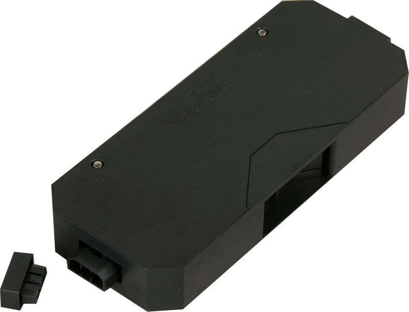 CounterMax MXInterLink4 2.25' Under Cabinet Accessory Wire Box in Black
