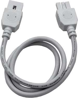 CounterMax MXInterLink4 24' Under Cabinet Accessory Connection Cord in White
