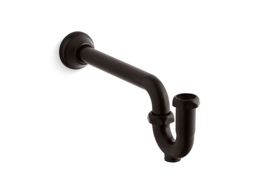 Brass 15' P-Trap in Oil-Rubbed Bronze