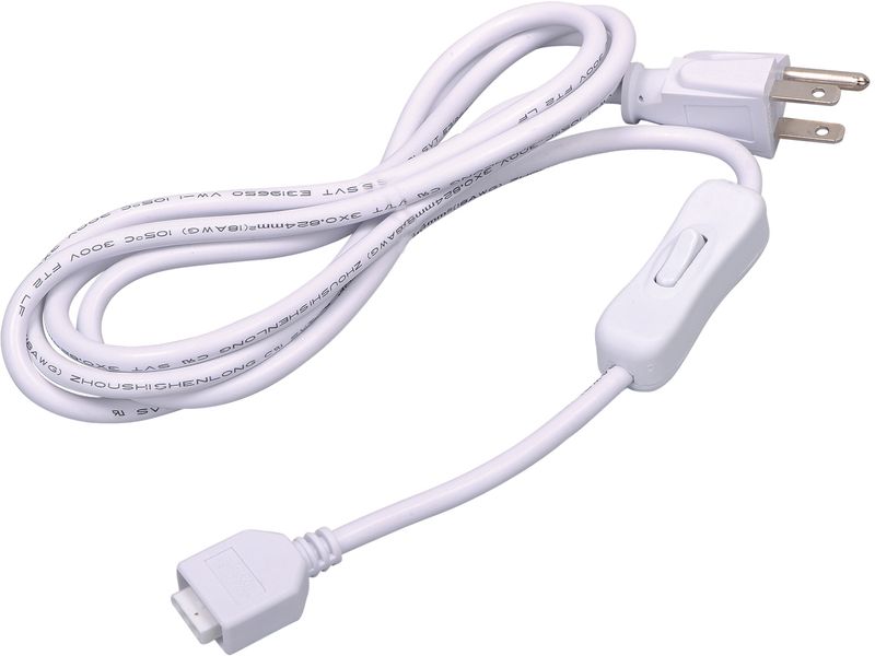 CounterMax MXInterLink5 72' Under Cabinet Accessory Power Cord in White