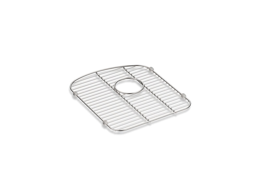 Langlade Sink Grid in Stainless Steel (15.75' x 13.94' x 1.06') - Left Bowl