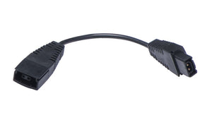CounterMax MX-L-24-SS 2' Under Cabinet Accessory Connecting Cord in Black