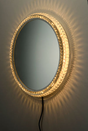 Crystal Mirror 31.5' x 31.5' Single Light LED Mirror