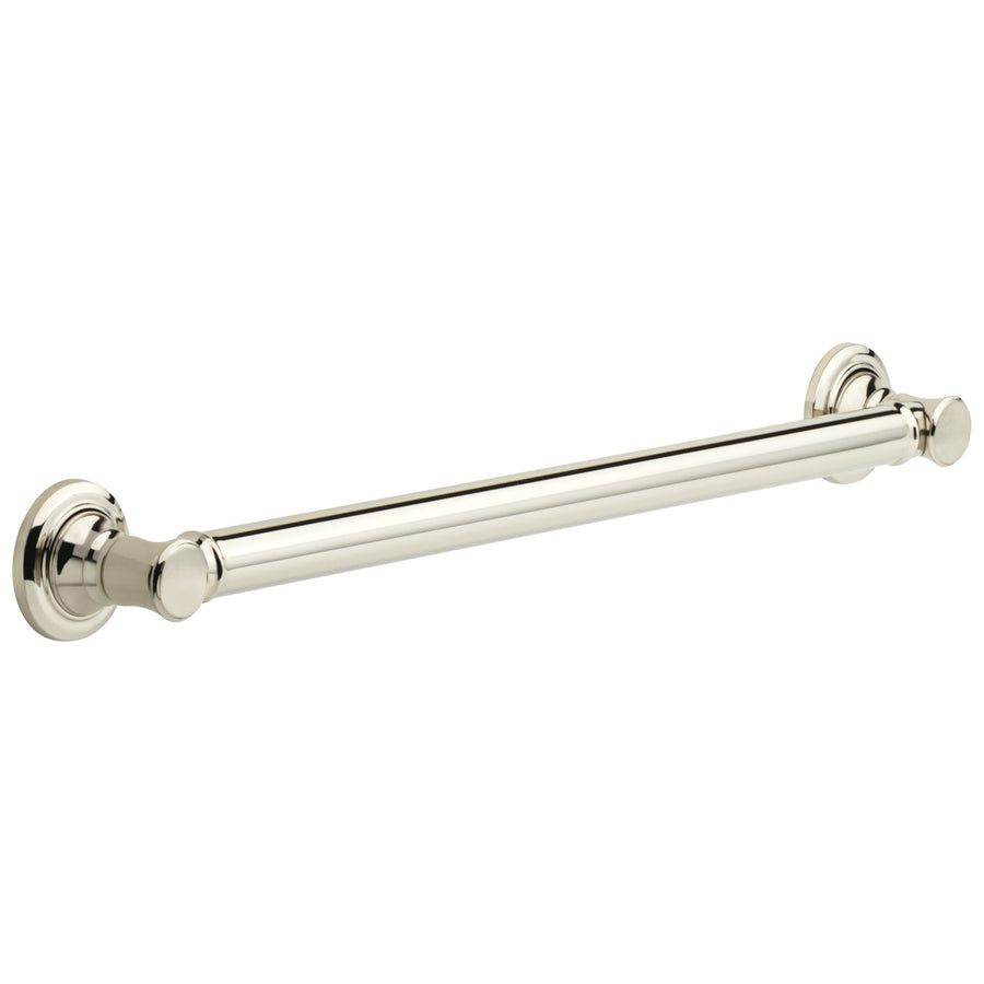 Traditional 27.5' Grab Bar in Polished Nickel