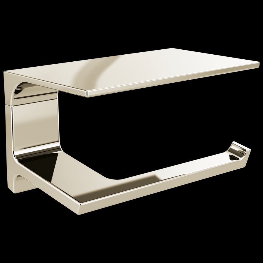 Pivotal 6.91' Toilet Paper Holder in Polished Nickel