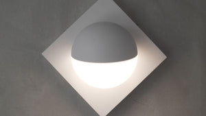 Alumilux Sconce 4.25' Single Light Wall Sconce in White