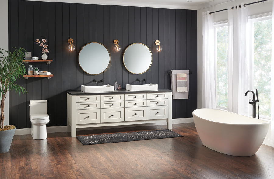 Trinsic 27.38' Towel Bar in Matte Black