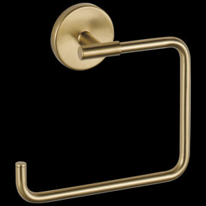 Trinsic 6.41' Towel Ring in Champagne Bronze