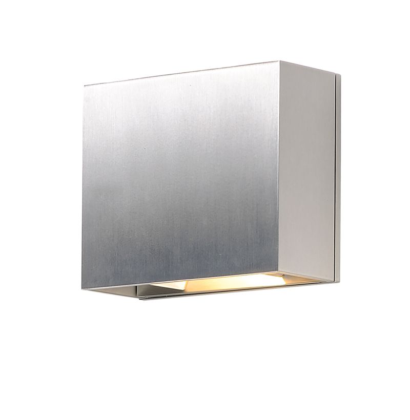 Alumilux Sconce 6' 2 Light Wall Sconce in Satin Aluminum