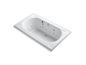 Memoirs 74.38' Acrylic Drop-In Bathtub in White with Jets