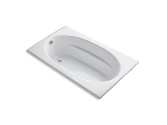 Windward 75" Acrylic Drop-In Bathtub in White