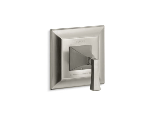 Memoirs Stately Valve Trim in Vibrant Brushed Nickel with Lever Handle For Thermostatic Valves