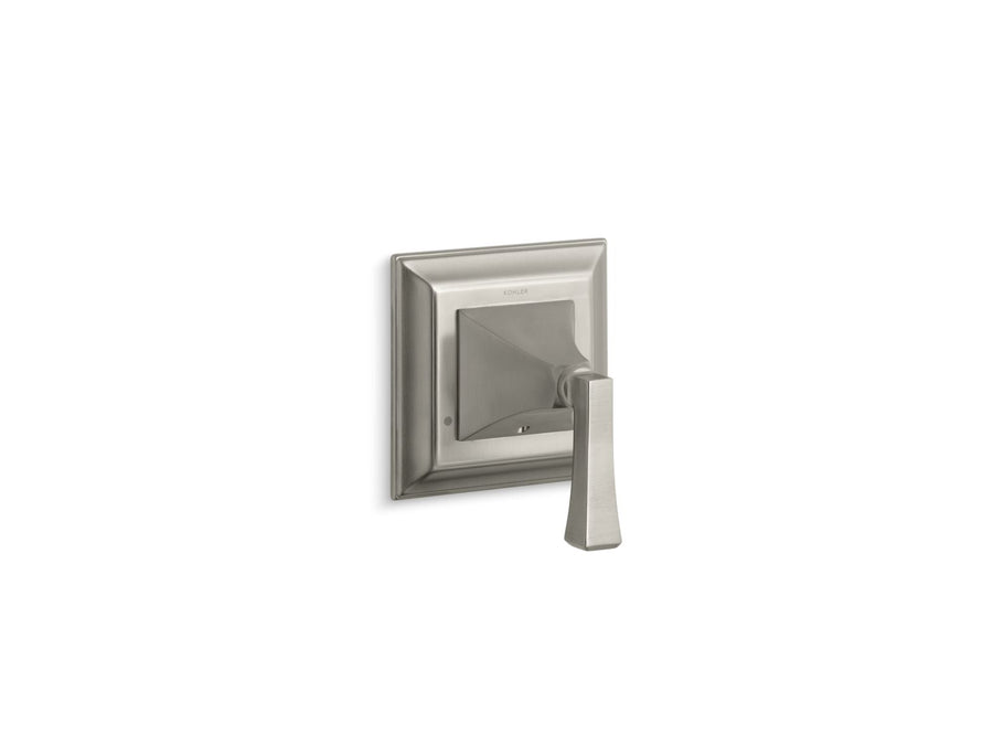 Memoirs Stately Valve Trim in Vibrant Brushed Nickel with Lever Handle For Transfer Valves