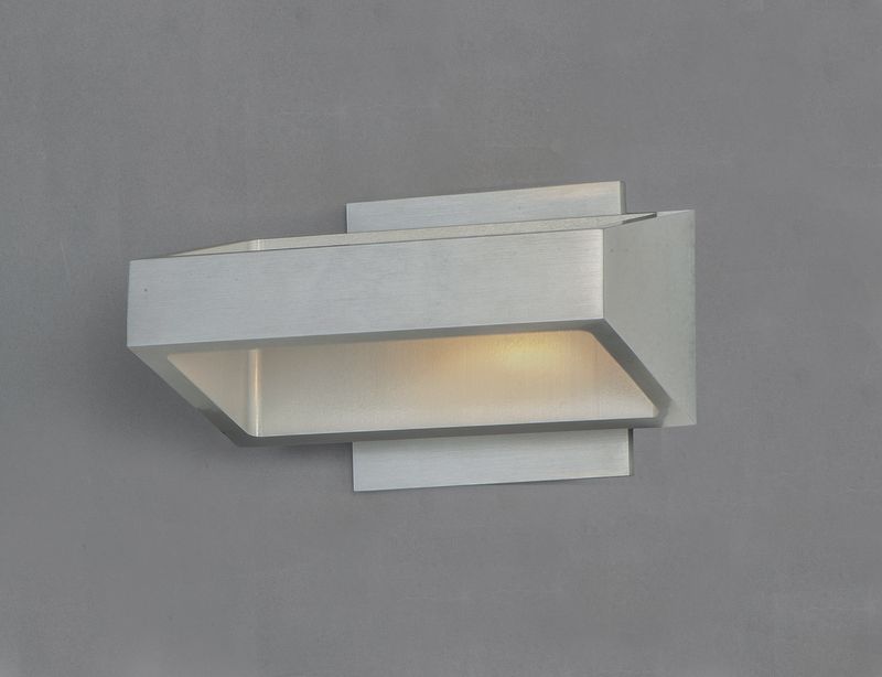 Alumilux Sconce 4.5' 18 Light Wall Sconce in Satin Aluminum