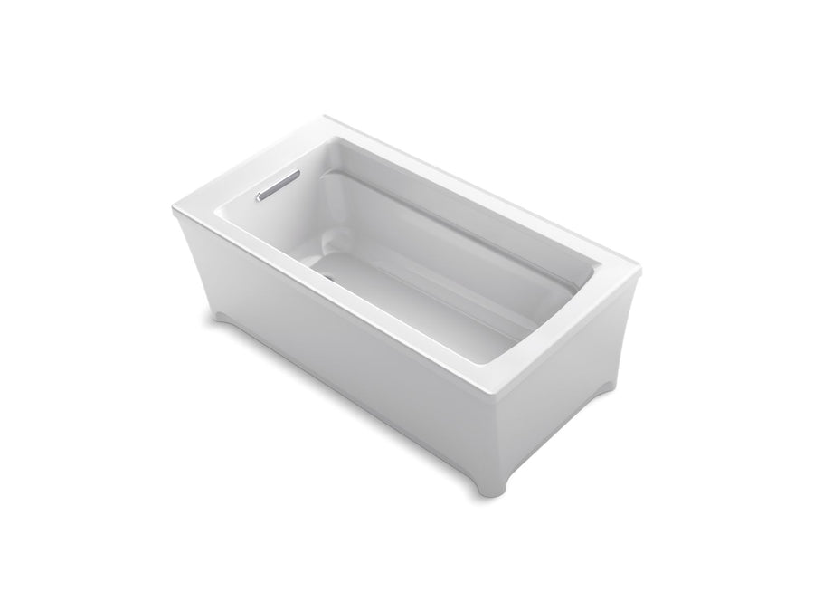 Archer 64.54' Acrylic Freestanding Bathtub in White