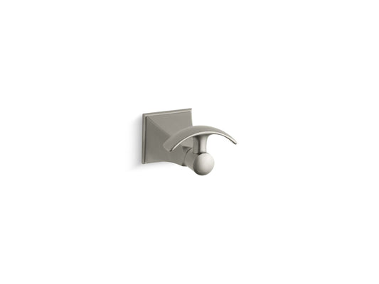 Memoirs Stately 3.5" Robe Hooks in Vibrant Brushed Nickel