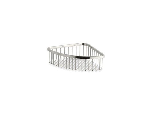 Brushed Stainless Large Shower Basket (9.25" x 9" x 3.5")