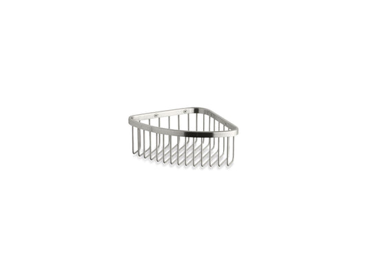 Brushed Stainless Medium Shower Basket (7.5" x 7.5" x 3.5")