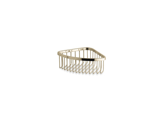 Vibrant French Gold Medium Shower Basket (7.5" x 7.5" x 3.5")