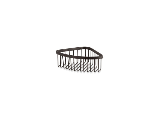 Oil-Rubbed Bronze Medium Shower Basket (7.5" x 7.5" x 3.5")