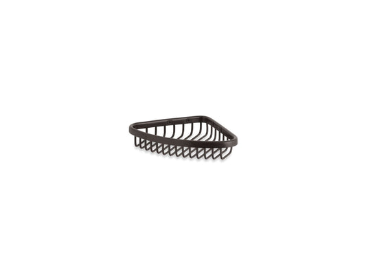 Oil-Rubbed Bronze Small Shower Basket (5.5" x 5.5" x 3.5")
