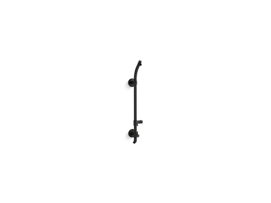 HydroRail-S Matte Black Shower Column (38.88" x 9.06" x 3.5")