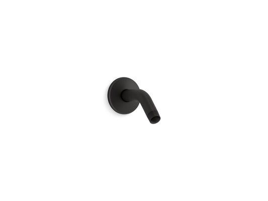 Matte Black Shower Arm (7.25" x 5" x 3.25")