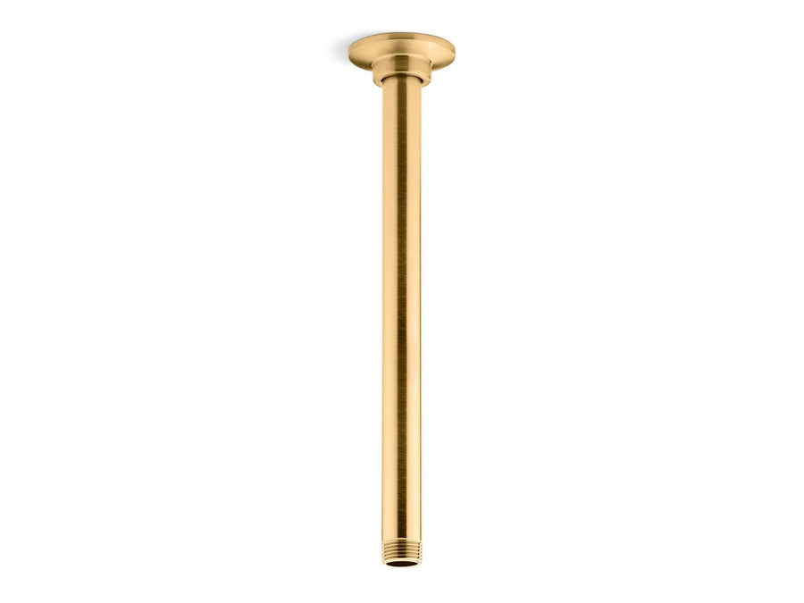 Vibrant Brushed Moderne Brass Shower Arm (13.03' x 3.4' x 2.27')
