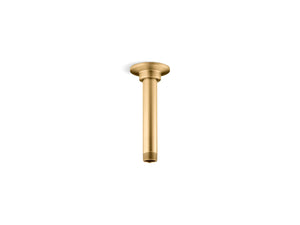 Vibrant Brushed Moderne Brass Shower Arm (9.28' x 3.15' x 1.53')