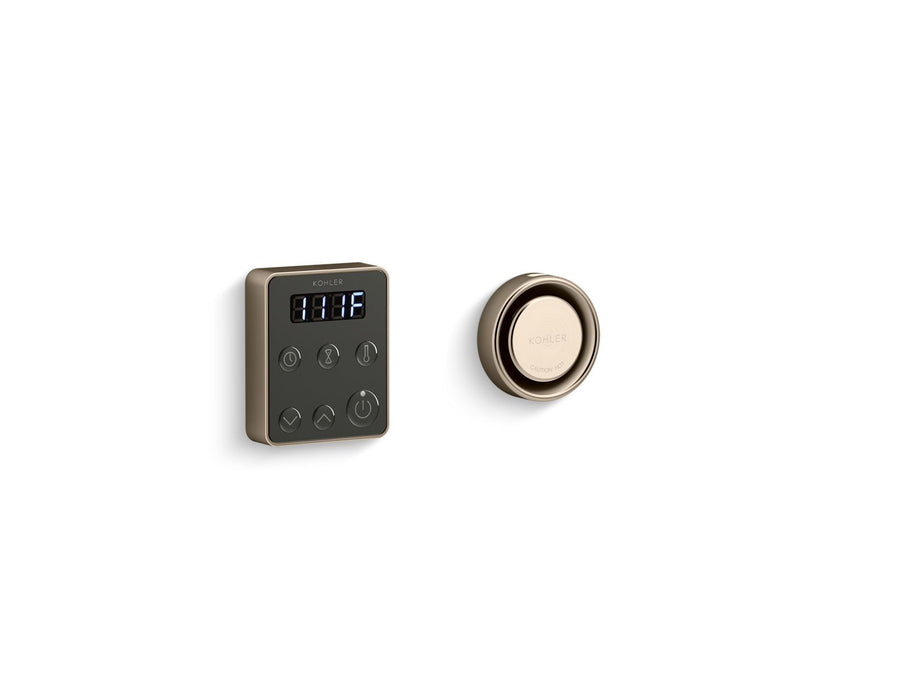 Kohler 5558-BL Vapore di rinvigorimento, nero opaco Kohler 5558-BL Vapore di rinvigorimento, nero opaco