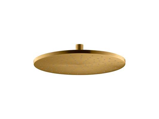 2.5 gpm 12" Showerhead in Vibrant Brushed Moderne Brass