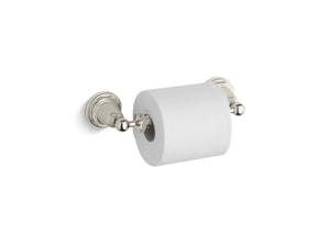 Pinstripe 3' Toilet Paper Holder in Vibrant Polished Nickel