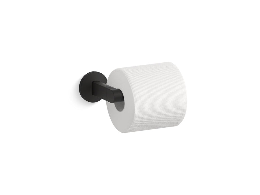 Composed 2.8' Toilet Paper Holder in Matte Black