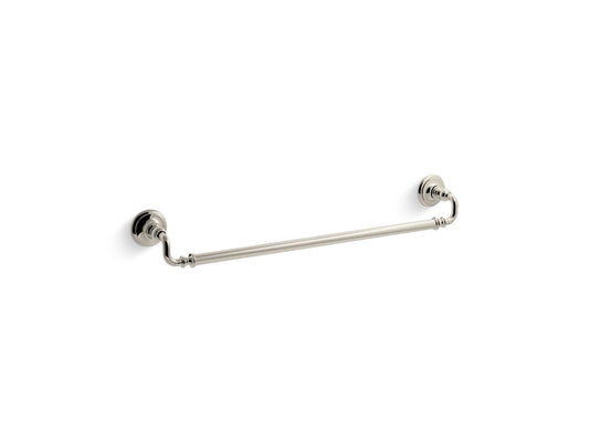 Artifacts 28" Towel Bar in Vibrant Polished Nickel