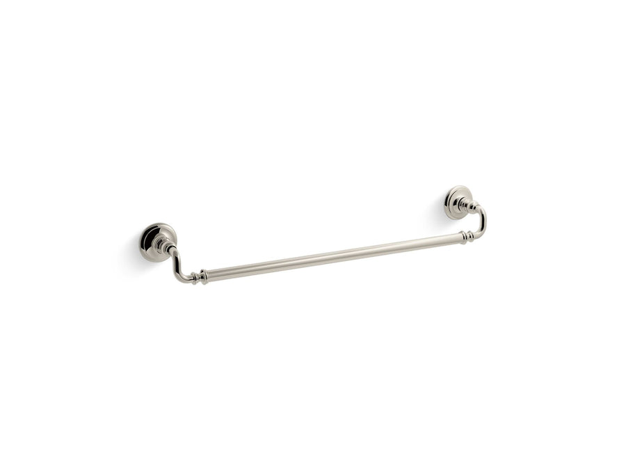 Artifacts 28' Towel Bar in Vibrant Polished Nickel
