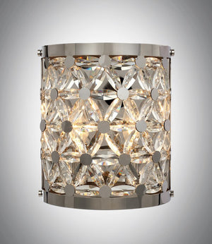 Cassiopeia 10.5' 2 Light Wall Sconce in Polished Nickel